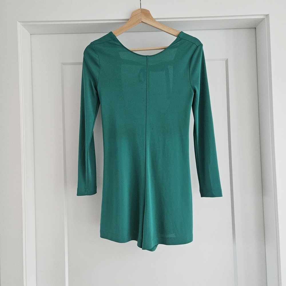 Zara Teal Bodysuit for Women